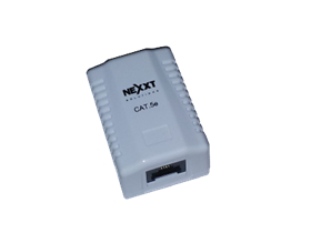 CAJA DE SUPERFICIE NEXXT 1 PUERTO RJ45 CATE5E BLANCO