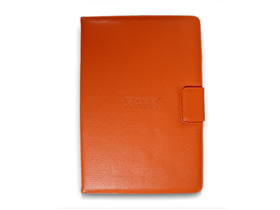 COVER REFURBISHED PORT DETROIT IV PARA TABLETA 10.1" CIERRE MAGNETICO, DOBLE BANDA ELASTICA, POSICION AJUSTABLE, NARANJA.