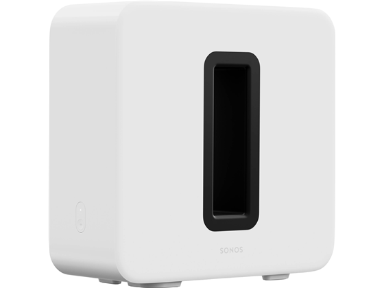 SUBWOOFER INALAMBRICO SONOS SUB G3 W BLANCO, CON PUERTO ETHERNET, WFI, FRECUENCIA DE REPUESTA DESDE 25HZ.