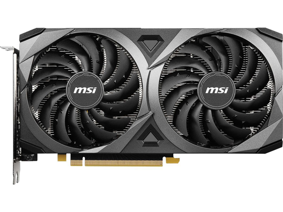 TARJETA DE VIDEO MSI VENTUS GEFORCE RTX 3050 8GB GDDR6 PCI EXPRESS 4.0 VIDEO CARD RTX 3050 VENTUS 2X 8G OC