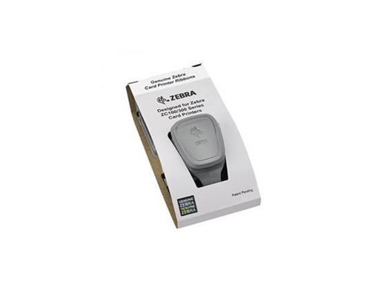 CINTA PARA IMPRESORA ZEBRA ZC300, COLOR YMCKO, RENDIMIENTO DE 200 IMPRESIONES A COLOR POR ROLLO. AMBOS LADOS (800300-350LA)