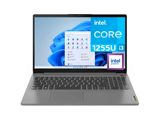 LAPTOP LENOVO IDEAPAD 3 15LAU7, 15.6" FHD, I3 1215U 1.2 GHZ 8GB, 512GB SSD, BACKLIT KEYBOARD, WINDOWS 11 HOME, WIFI AC, BLUETOOTH 5.0, 1 X HDMI PORT, 1 X USB 3.2 GEN 1, JACK 3.5" AUDIO, 1 X USB 2.0, LITHIUM-ION BATTERY, ARTIC GRAY, INGLES (82RK01AEUS)