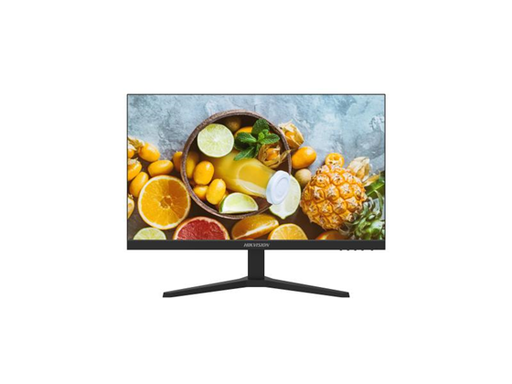 [104753] MONITOR HIKVISION SIN BORDES FHD DE 24" 1 HDMI,1 VGA, VESA STAND BRACKET, TRABAJO 24/7