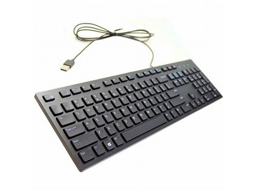 [87500] TECLADO DELL KB216B, USB, INGLES, NEGRO.