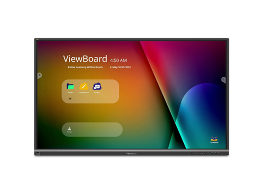 [96749] PANTALLA INTERACTIVA VIEWSONIC IFP, 65", 4K,  20 MULTITOUCH, 7HRS, (3840 X 2160), 350 NITS, 4G RAM, 32GB STORAGE, OPS X 1, WIFI 1, HDMI-3, HDMI 1, VGA X 1, USB-A X 5, USB-B X2, USB-C X 1, SPDIF X 1, EARPHONEX 1, RJ45 X 2, RS232, GRIS. -