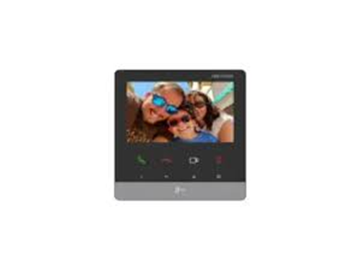 [104612] ESTACION INTERIOR MARCA HIKVISION, PANTALLA TÁCTIL 4.3¨, POE ESTÁNDAR, RESOLUCION 480 × 272, SISTEMA LINUX, RJ45, TCP/IP, SIP, RTSP,  (DS-KH6100-E1(O-STD)