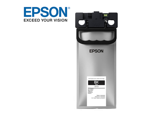 [107809] BOTELLA DE TINTA EPSON C8101 BLACK STD PARA IMPRESORA WORKFORCE PRO EM-C81000.