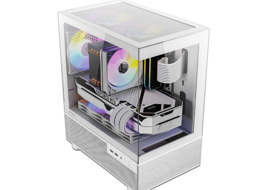 [107766] CASE GAMING ANTEC MICRO-TOWER. COLOR BLANCO. DISEÑO DE PANEL FRONTAL DE MALLA PARA ALTO FLUJO DE AIRE. CUENTA CON VENTILADORES RGB. PANEL LATERAL DE VIDRIO TEMPLADO. COMPATIBLE CON PLACAS BASE MICRO-ATX E ITX. CONECTIVIDAD FRONTAL: PUERTOS USB Y AUDIO HD. ESPACIO PARA GESTIÓN DE CABLES. ADMITE ALTURA DE DISIPADOR DE CPU Y LONGITUD DE GPU ESTÁNDAR PARA MICRO-TOWER. FUENTE DE PODER ATX.