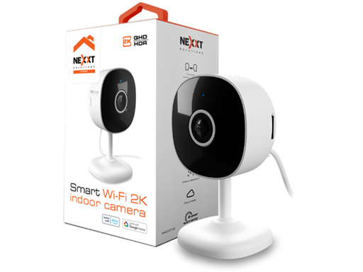 [107855] CAMARA DE VIGILANCIA NEXXT INALAMBRICA (HOME AUTOMATION), 2K, FIJA, DIA Y NOCHE, MICRO SD + CLOUD, SOFTWARE DE GRABACION, SENSOR DE MOVIMIENTO, ALERTA POR LA APLICACIÓN, (NHC-I710)