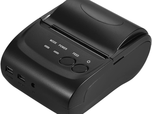 [107930] IMPRESORA DE RECIBO PORTATIL MARCA HXBER POS-5802DD (58MM) - TERMICA DIRECTA - INTERFAZ: BT 4.0 & 3.0 - 2X PUERTOS USB-A